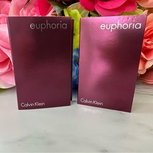 2 Calvin Klein Euphoria Samples
